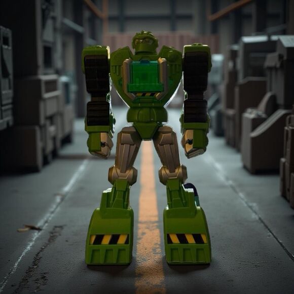 Transformers Playskool Heroes Rescue Bots Energize Boulder Construction Bot 11” - Picture 7 of 7